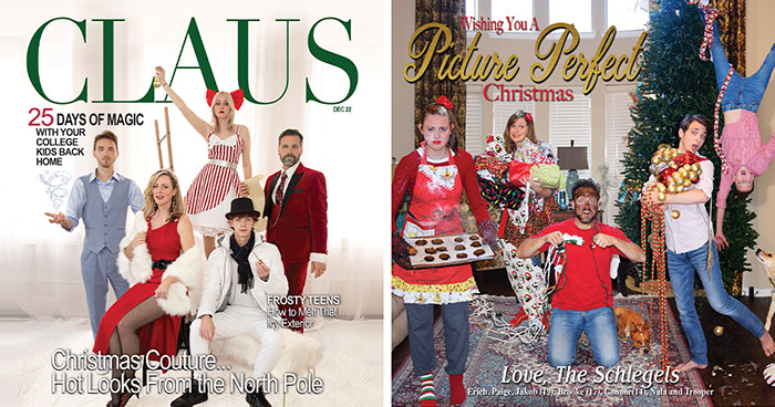 Creating Eccentric Christmas Cards Has Become A Hilarious Holiday Tradition For Our Family