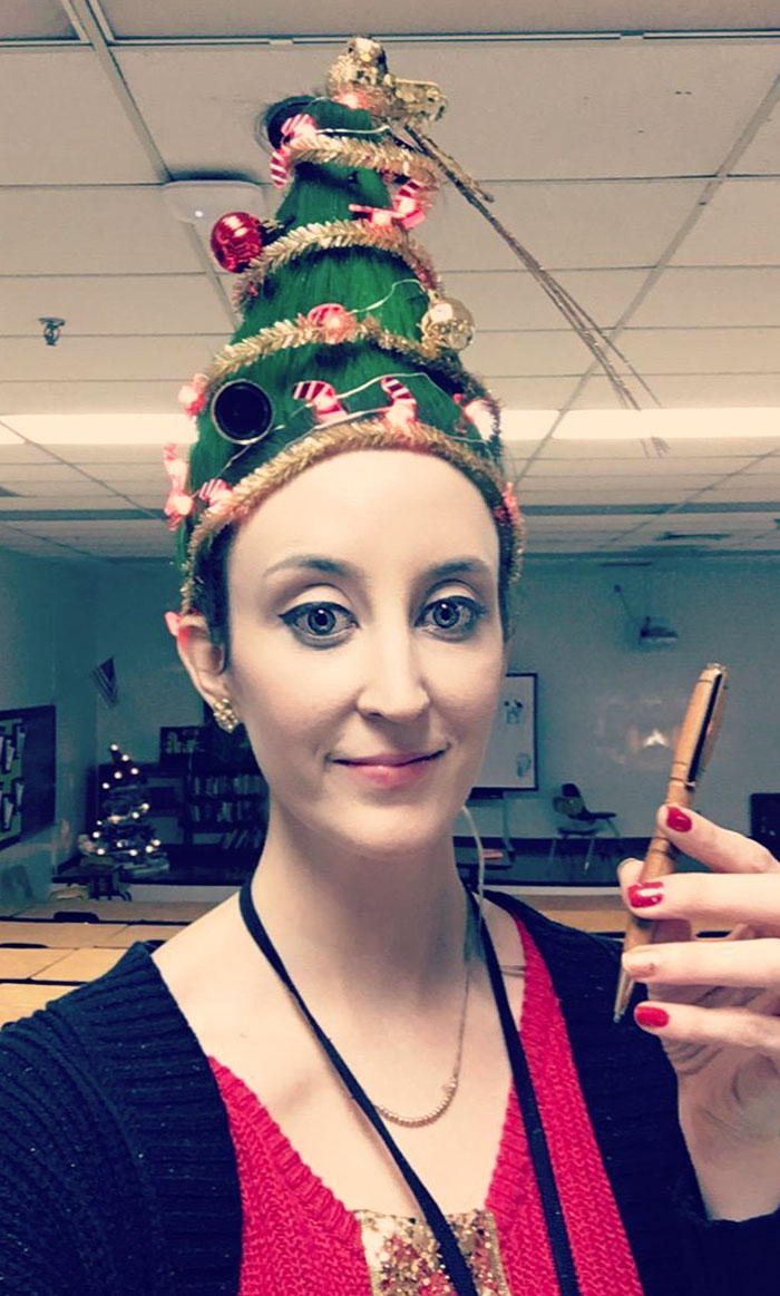 I Won The Costume Contest And A Fancy New Pen! It Ended Up Being A Hand-Carved Ballpoint Pen, Not A Fountain Pen... But I Still Love It! Merry Christmas