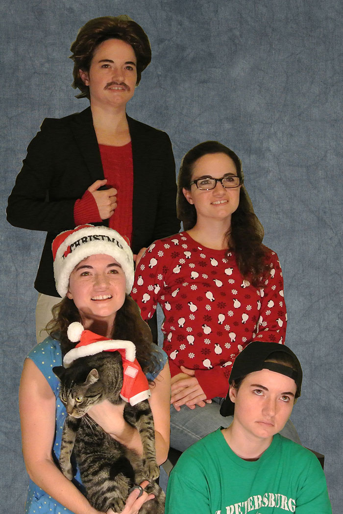 This Year, I Began Living Alone For The First Time. This Is My Christmas Card