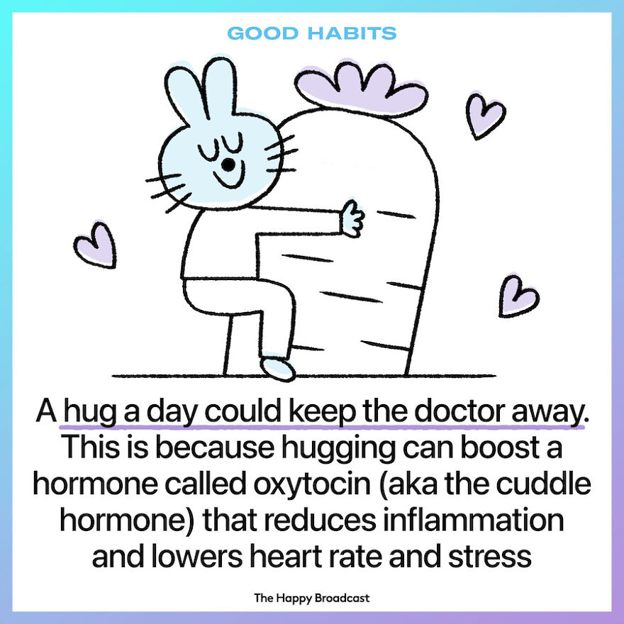Hugs Can Lower Stress And Reduce Inflamation