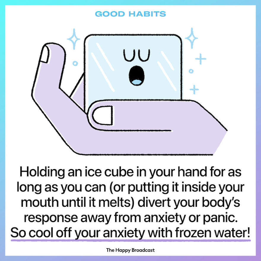 Brrrr…ice Can Help Reduce Anxiety