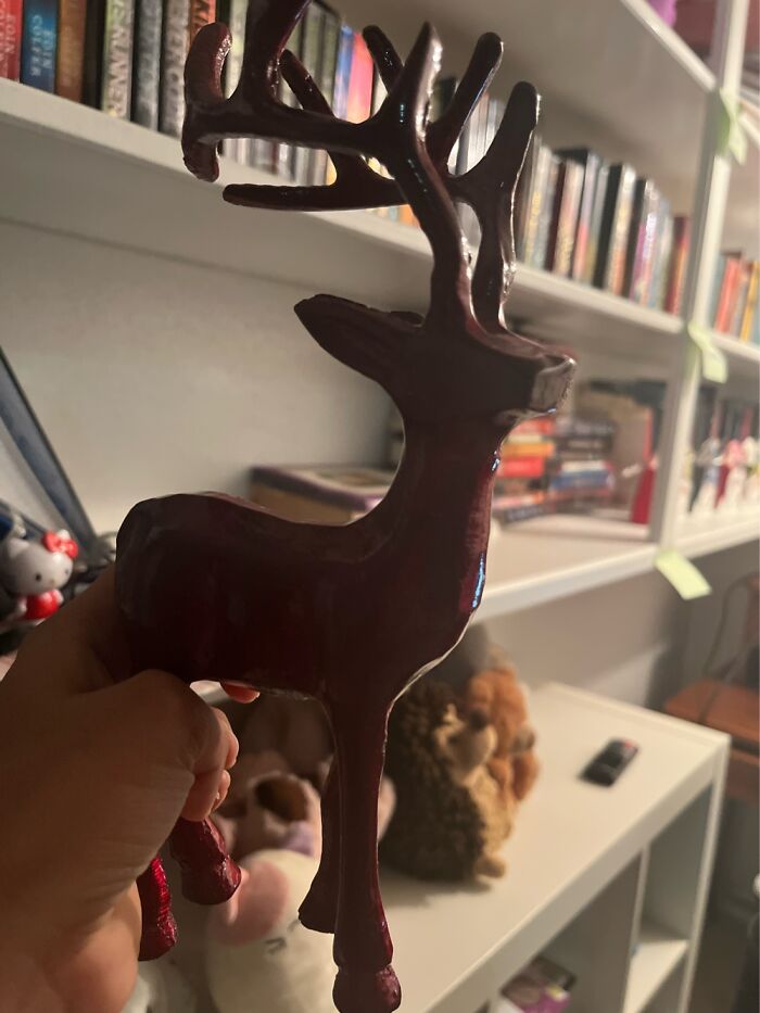 His Name Is Rudonk The Broad Nosed Reindeer