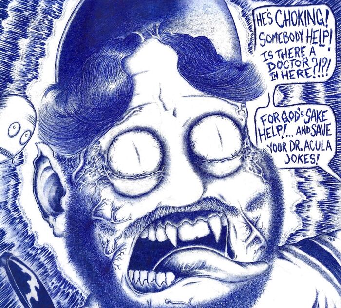 Blue Ink Trauma: As-Is Dave. Blue Ink Trauma: As-Is Dave.