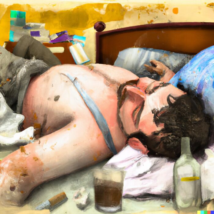 Passed Out Digital Art