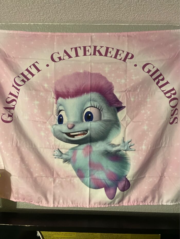 Gaslight Gatekeep Girlboss Bibble Poster. I’m In Love