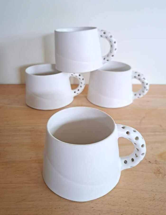 These Beautiful Hand Crafted Mugs