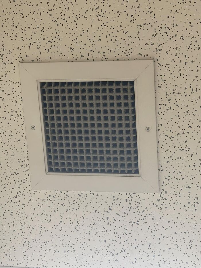 The Vent In The Bathroom At Work