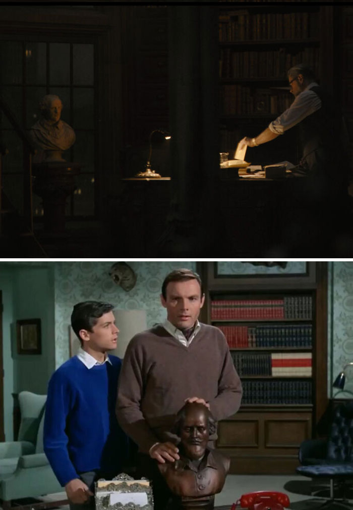 In The Batman (2022), You Can See A Bust Of William Shakespeare At Wayne Manor. This Is A Reference To The 1960s Batman Show; Bruce Would Lift Up Shakespeare's Head And Press A Button To Open The Entrance To The Bat Cave