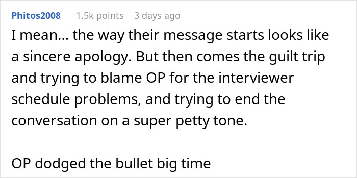 Woman Refuses To Speak With An Interviewer After He Missed Two Scheduled Calls, Shares Unhinged Texts That Followed Woman Refuses To Speak With An Interviewer After He Missed Two Scheduled Calls, Shares Unhinged Texts That Followed