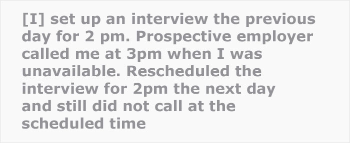 Woman Refuses To Speak With An Interviewer After He Missed Two Scheduled Calls, Shares Unhinged Texts That Followed Woman Refuses To Speak With An Interviewer After He Missed Two Scheduled Calls, Shares Unhinged Texts That Followed