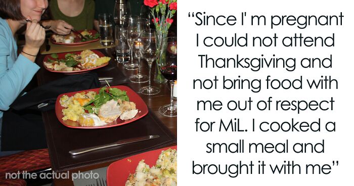 Pregnant Woman Leaves Thanksgiving Dinner After MIL Trashes The Meal She Brought For Herself