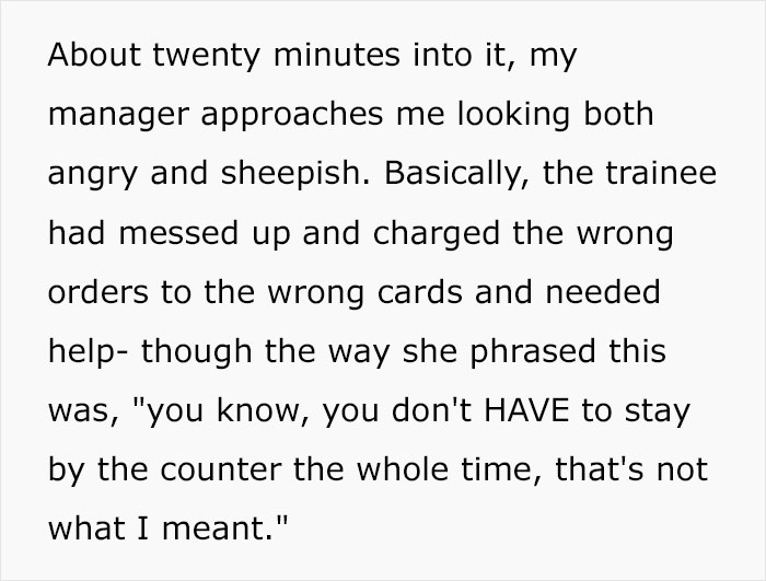 Manager Tells Waitress To Leave The New Girl Alone Or She'll Lose Her Tips While She Just Sits On Their Phones, Regrets It When Things Get Out Of Hand Manager Tells Waitress To Leave The New Girl Alone Or She'll Lose Her Tips While She Just Sits On Their Phones, Regrets It When Things Get Out Of Hand