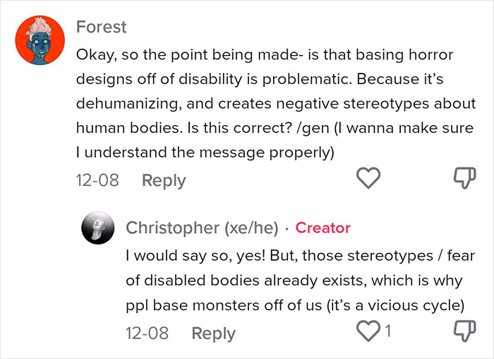 “Are We Really That Scary To Y’all?”: Person With Marfan Syndrome Goes Viral With 1M Views For Calling Out Horror Writers’ Choice In Monster Design “Are We Really That Scary To Y’all?”: Person With Marfan Syndrome Goes Viral With 1M Views For Calling Out Horror Writers’ Choice In Monster Design