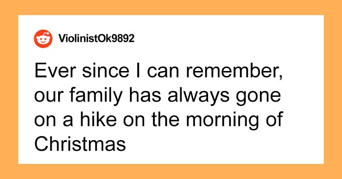 Mom Refuses To Cancel Family Christmas Hike For Son’s “Out Of Shape” Girlfriend