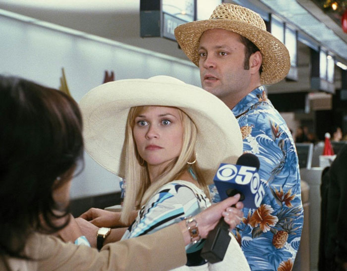 Reese Witherspoon And Vince Vaughn (Four Christmases)