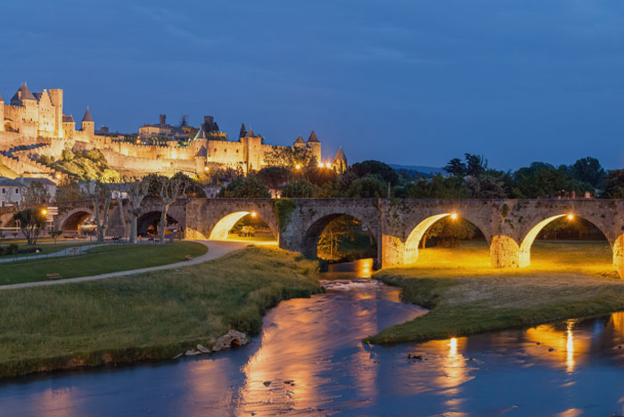 Le Pont Vieux, Carcassonne, France