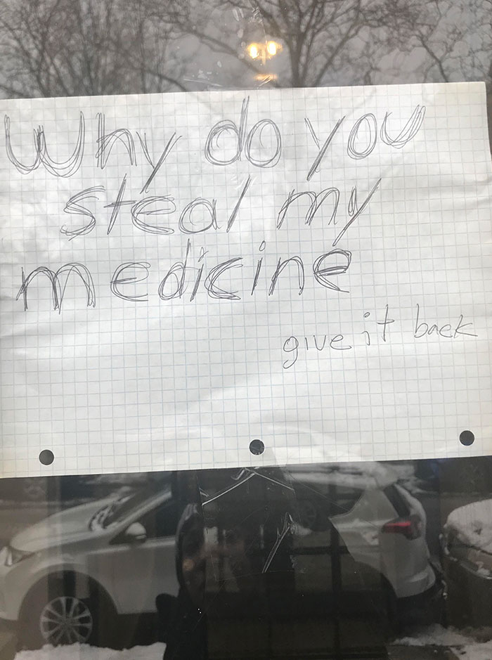 There’s A Package Bandit In My Building And One Of My Neighbors Had Their Medicine Stolen
