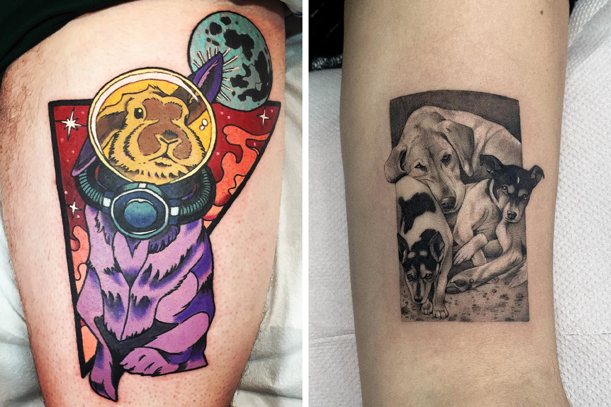 100 Beautiful Pet Tattoos Celebrating The Furry Friends In Our Lives