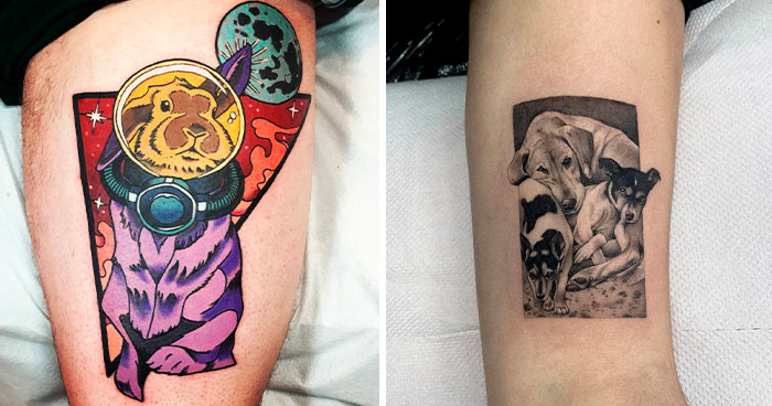 100 Beautiful Pet Tattoos Celebrating The Furry Friends In Our Lives