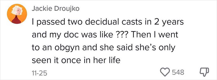 “Something Came Out Of Me”: Woman Warns Others About A Possible Yet Not Widely Known Menstrual Experience “Something Came Out Of Me”: Woman Warns Others About A Possible Yet Not Widely Known Menstrual Experience