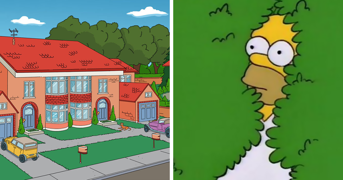 “What Would The Simpsons’ Home Look Like If They Were To Relocate To