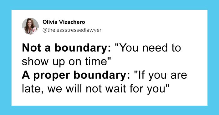 Personal Coach Explains How To Set Boundaries Properly In An Illuminating Thread
