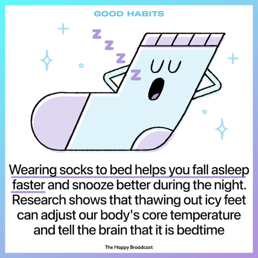 Socks To Bed! A New Craze To Help Improve Your Sleep