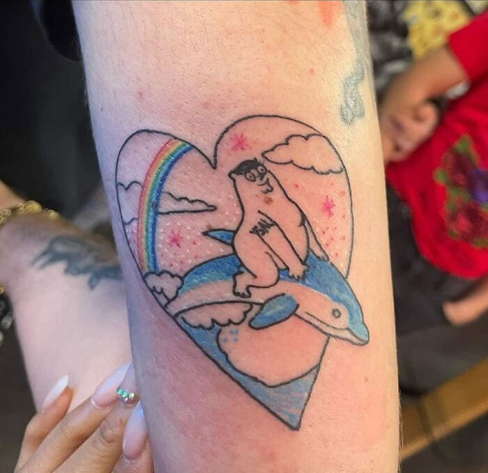 A Shop Near Me Did Artist On Artist "Blind Tattoos".... I'm Wondering If That Means They Were Blindfolded Because Yikes