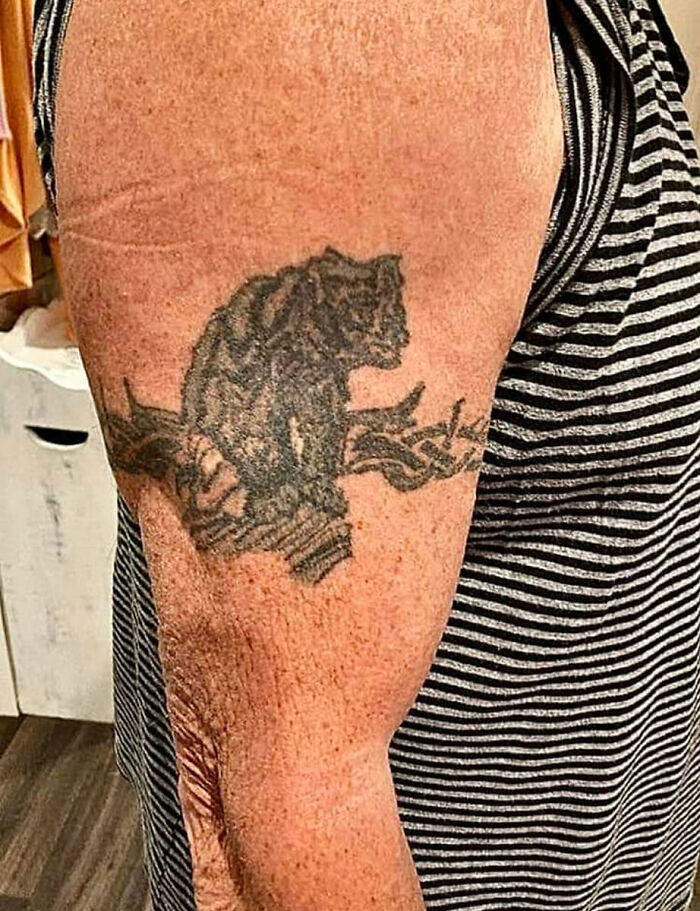 This Person Is Actually In The Process Of A Coverup, But Im Not Even Sure What It Was Originally. Thank Goodness The Cover Is Looking Pretty Damn Amazing