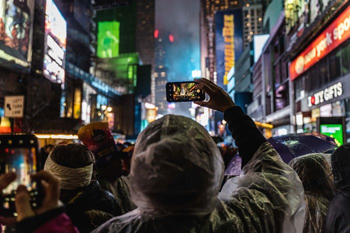 Watch The Time's Square Ball Drop