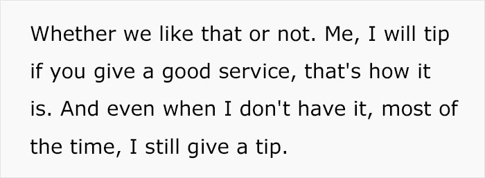 Guy Is Sick And Tired Of Servers Who Keep Slamming Non-Tipping Customers, Gives Them A Reality Check Guy Is Sick And Tired Of Servers Who Keep Slamming Non-Tipping Customers, Gives Them A Reality Check
