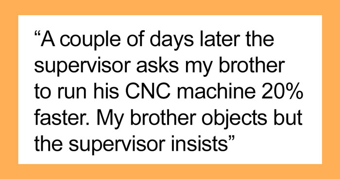 “Sure, You’re The Boss”: Supervisor Insists Worker Increase Machine Speed Above Its Limits, Regrets It Within Minutes