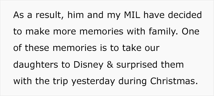 Man Wonders If It's Truly 'Selfish' And 'Heartless' To Ask His Wife To Cancel Her Terminally Ill Father’s Trip To Disney With Their Daughters Man Wonders If It's Truly 'Selfish' And 'Heartless' To Ask His Wife To Cancel Her Terminally Ill Father’s Trip To Disney With Their Daughters