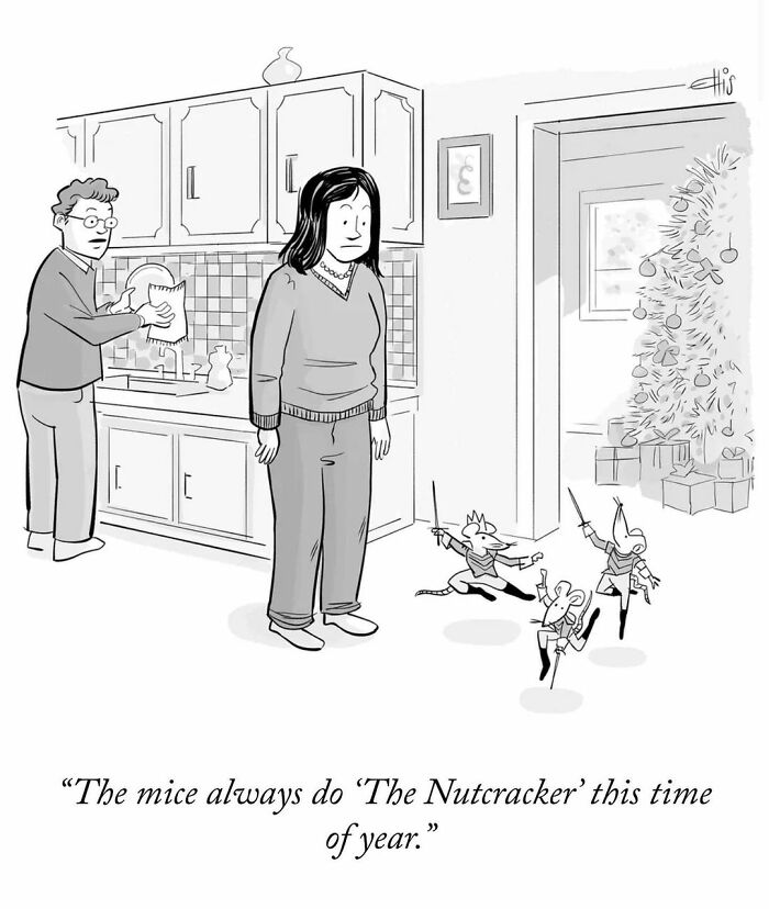 Funny One-Panel Comics By Ellis Rosen With A Sudden Twist