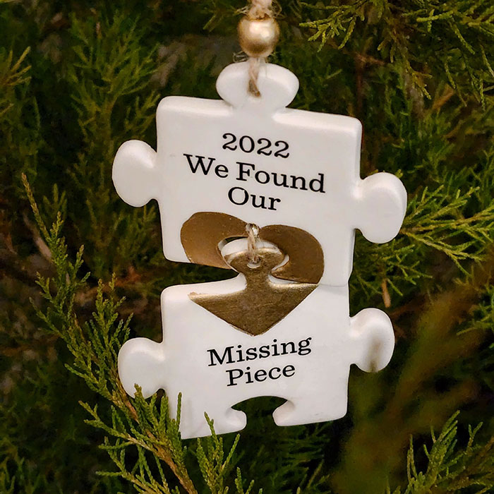 I Was Orphaned Early This Year. My Teacher Is Starting The Adoption Process, And Here's An Ornament She Got For Our New Family