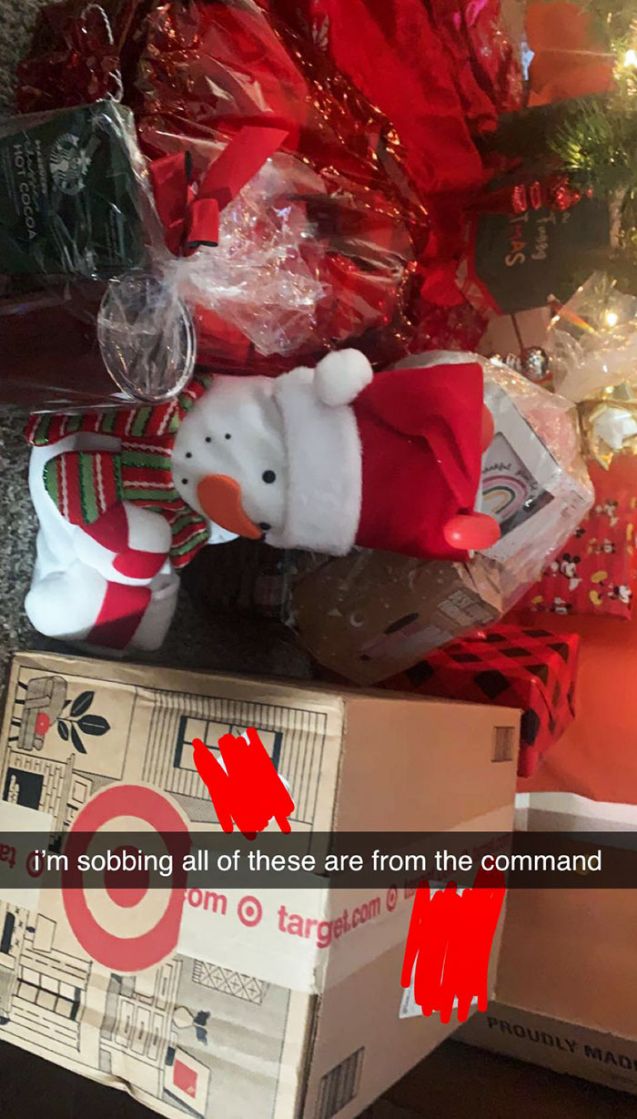I Am 15 Years Old And In DCF Custody. My Mom's Old Navy Unit All Gathered Up To Make Sure I Had Presents For This Christmas