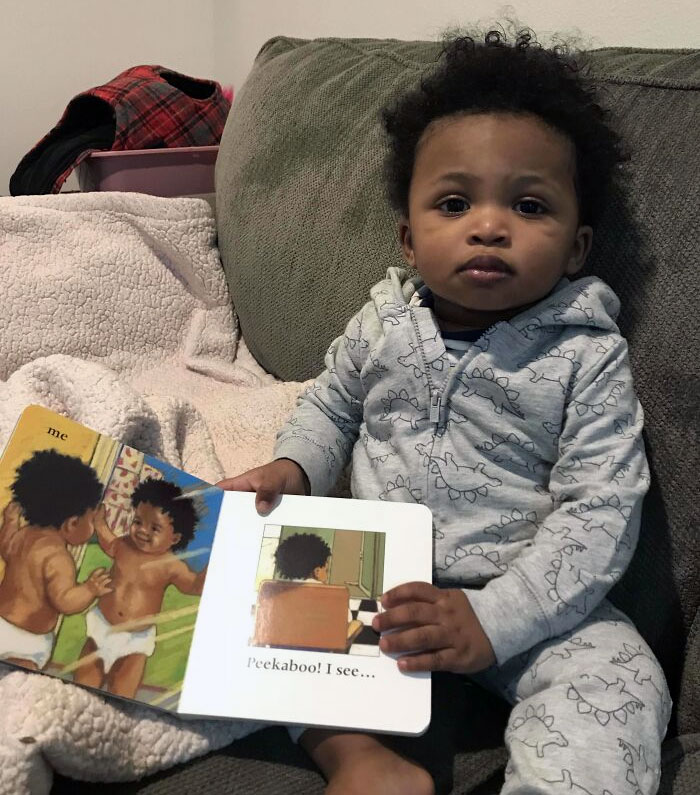 My Son Is The Real Life Version Of The Book He Got For Christmas