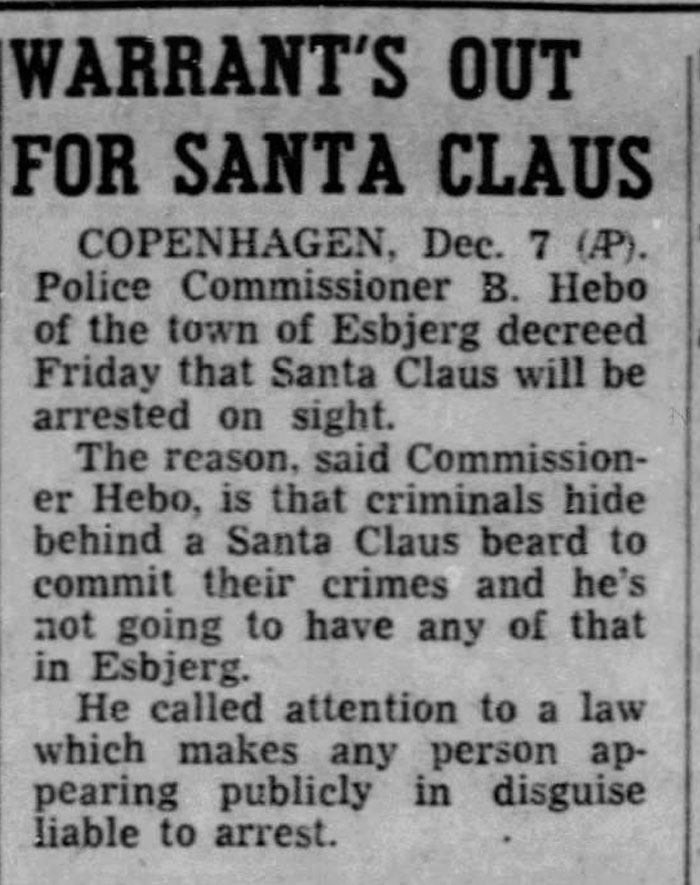 Scrooge Had Nothing On This Guy. (Fort Worth Star Telegram 1951
