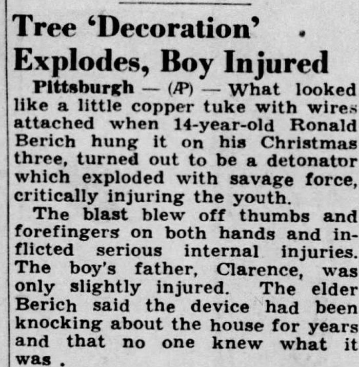 I Just Sense This Was One Of Those Families Who Have Things Happen. (Bridgewater Courier-News 1946)