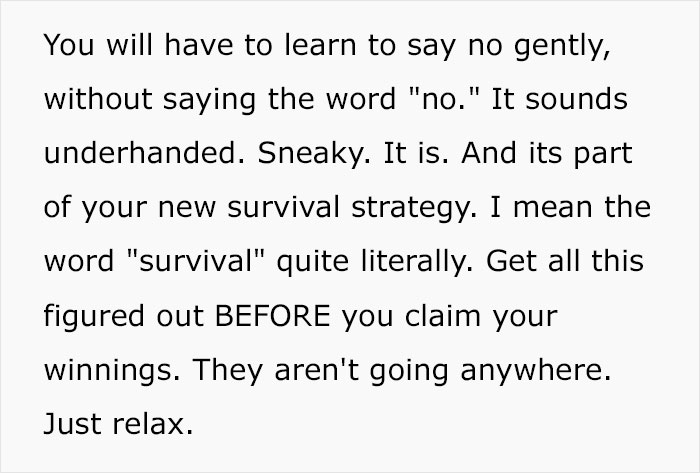 The Dark Side Of Winning The Lottery: Person Shares Examples Of How Winning Big Can Ruin Your Life The Dark Side Of Winning The Lottery: Person Shares Examples Of How Winning Big Can Ruin Your Life