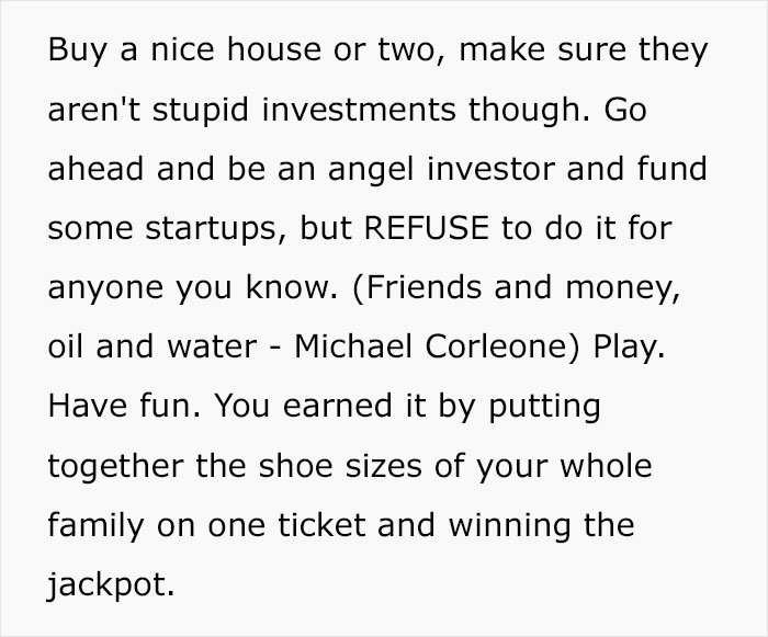 The Dark Side Of Winning The Lottery: Person Shares Examples Of How Winning Big Can Ruin Your Life The Dark Side Of Winning The Lottery: Person Shares Examples Of How Winning Big Can Ruin Your Life