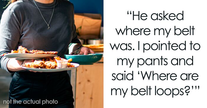 Restaurant Employee Alters Uniform To Comply With The Dress Code And Teach Her Misogynistic Manager A Lesson