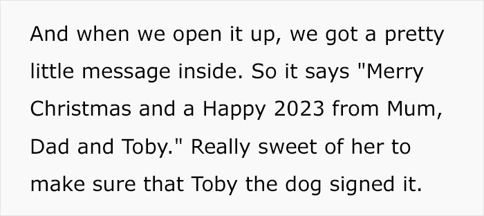 Parents Send A Christmas Card To Their Daughter After A Year Of Not Talking And Decide To Include A Hurtful Message Which Goes Viral With 2.6M Views Parents Send A Christmas Card To Their Daughter After A Year Of Not Talking And Decide To Include A Hurtful Message Which Goes Viral With 2.6M Views