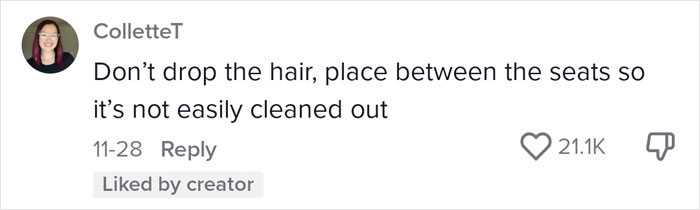 Women Are Sharing How They Intentionally Leave Hair And Fingerprints In Taxis As Evidence, And It's An Eye-Opening Reality Check Women Are Sharing How They Intentionally Leave Hair And Fingerprints In Taxis As Evidence, And It's An Eye-Opening Reality Check