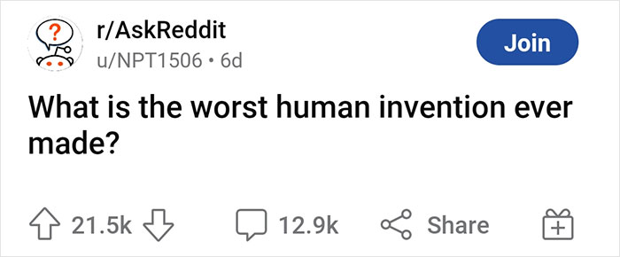 worst human inventions ever made 1