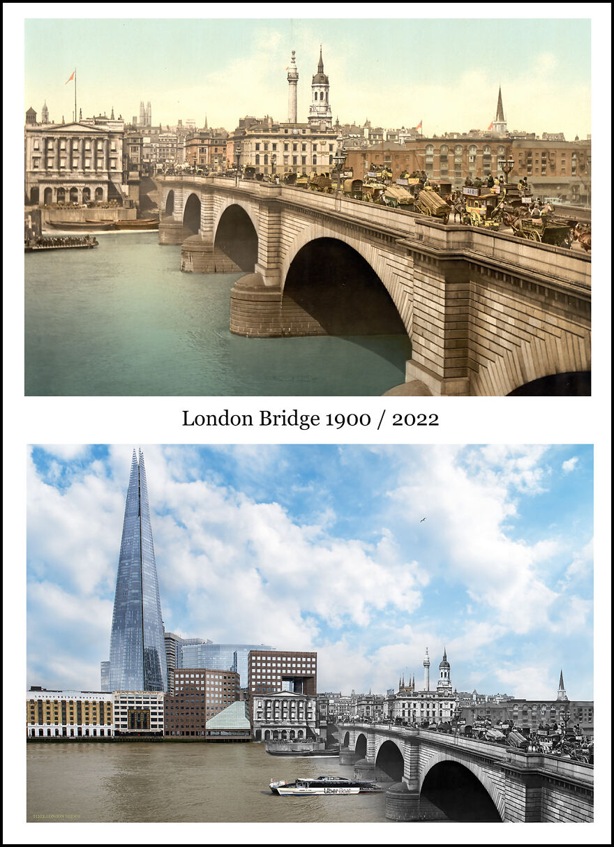 London Bridge 1900 / 2022