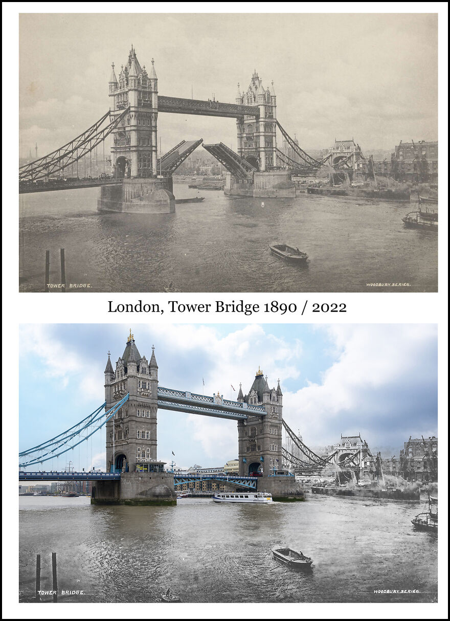 London, Tower Of London 1890 / 2022