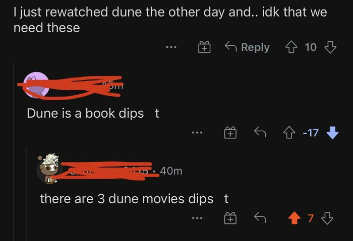 There Are No Dune Movies, Apparently. Not Even A Recently Released One