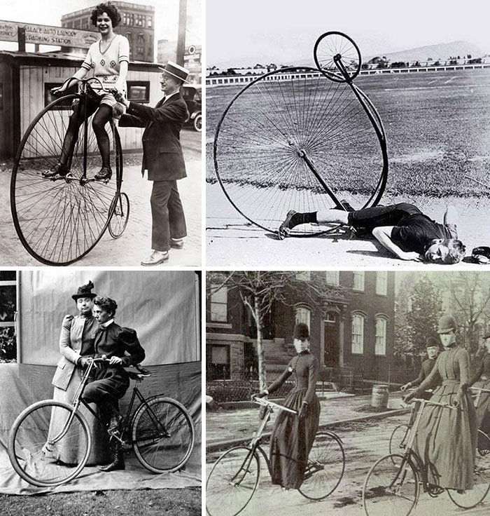 Victorians & Edwardians On Bikes