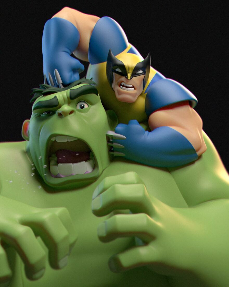 Wolverine X Hulk